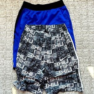Nike Shorts Bundle- Gray & Blue